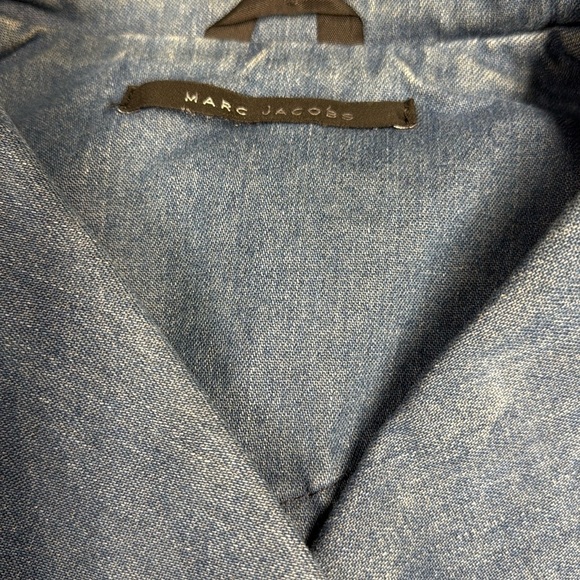 Marc Jacobs Blue Jean Jacket Double-Breasted - Picture 9 of 10
